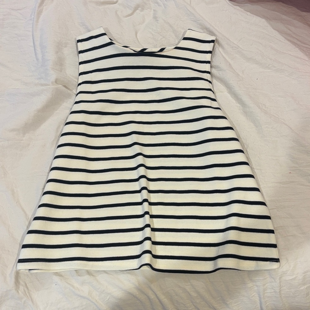 Striped Sleeveless Dress